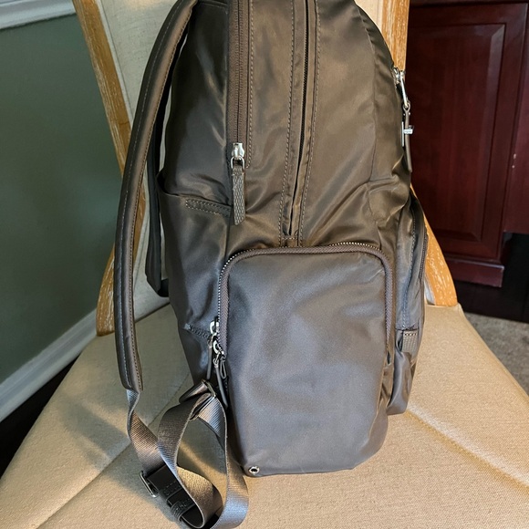 Tumi Brown Backpack with Structured Design and Durable Material - Picture 9 of 13
